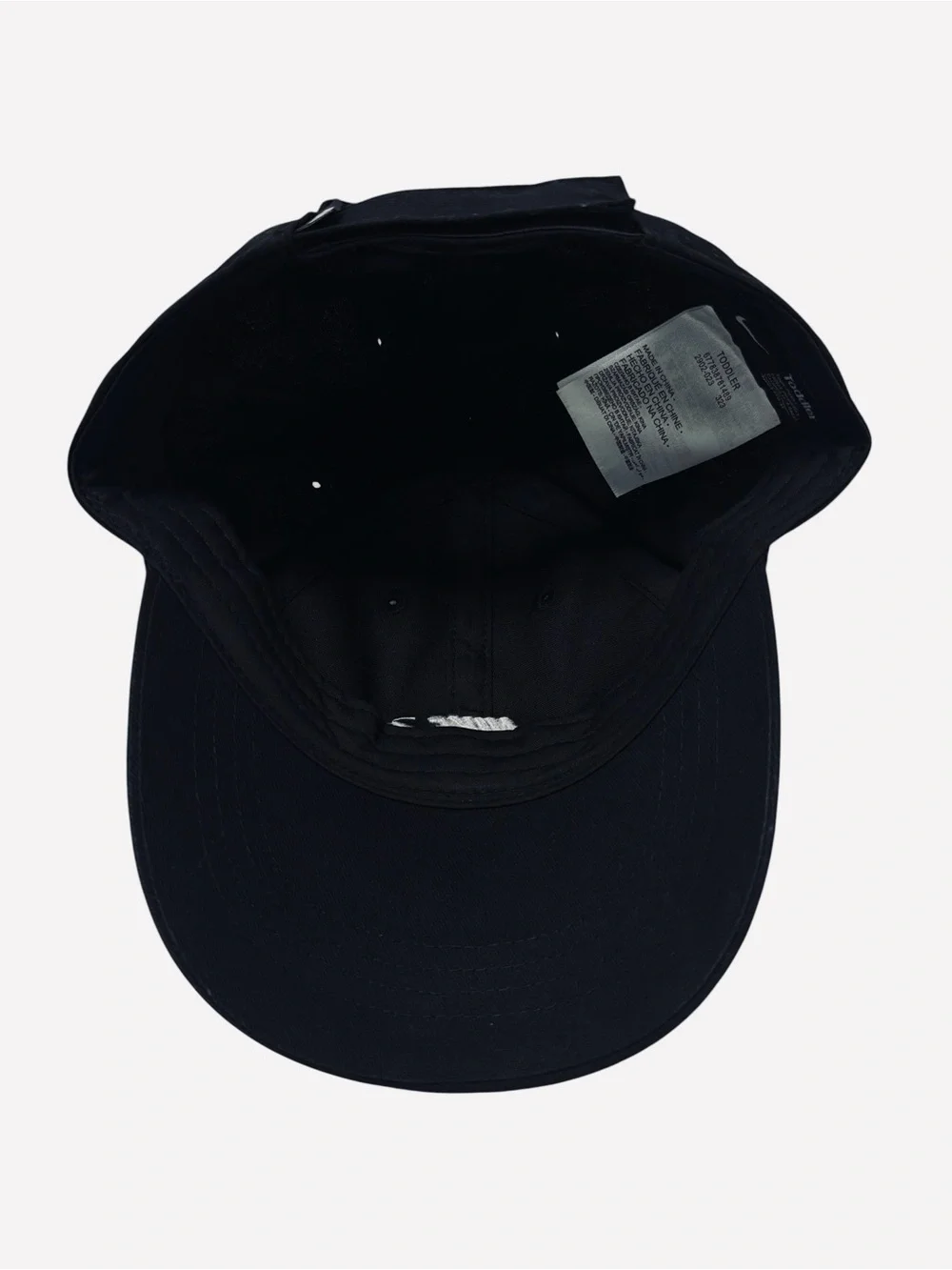 Nike Unisex-Child Club Unstructured Futura Wash Cap Black Toddler Size(1-3 Year)